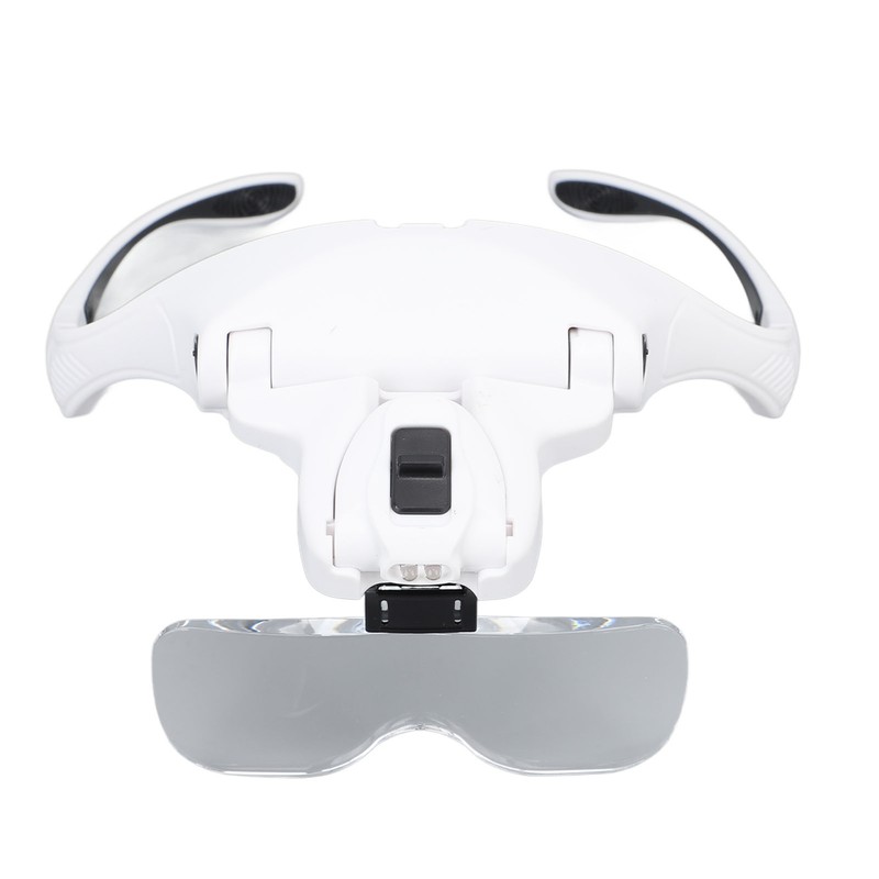 Magnifying Glasses for Eyelash Extensions with 2 LED Light Headband