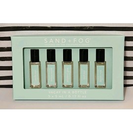 Sand+Fog Perfume Vacay  Perfume Oil Rollerball Set Vacay In A Bottle 5 Oil Rolls