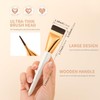Docolor Flat Foundation Brush for Liquid Makeup Ultra-thin Blending Premium