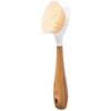Full Circle Washing Up Brush, White, Pack of 6