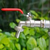 Lever Outside Tap, IBC Tank Adapter Brass Bib and Tap