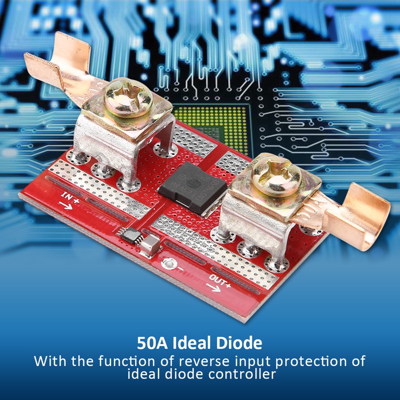 50A Solar Panel Battery Charging Anti Reverse Irrigation Protection Ideal