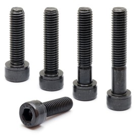MonsterBolts - M8 x 12mm Socket Head Screws, DIN 912, Alloy Steel, Black Oxide, 250 Pack