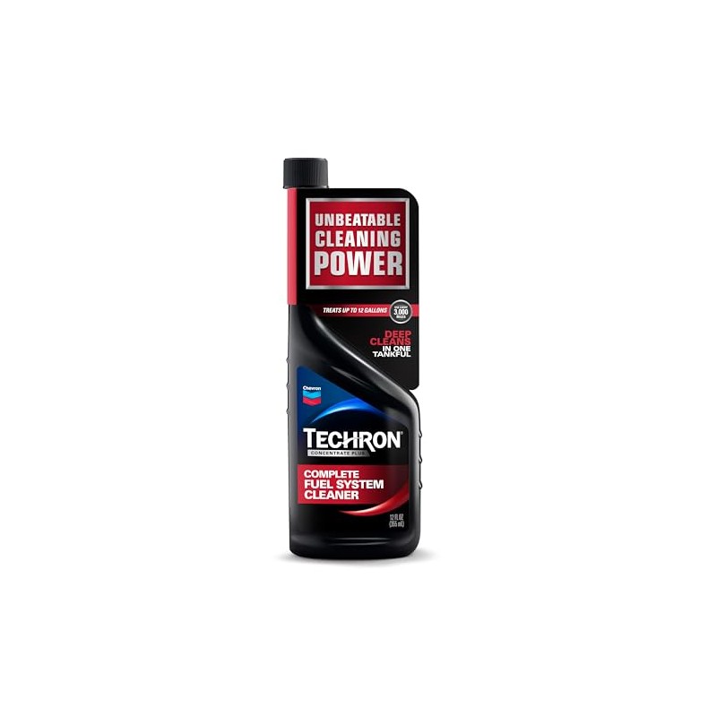 Chevron Techron Concentrate Plus Fuel System Cleaner, 12 oz, Pack