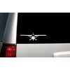 Appalachian Decals - 8" Cessna 172 Skyhawk Sticker Decal Car