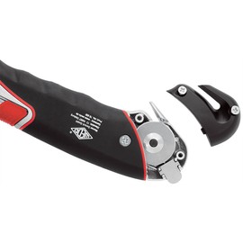 Wedo 78 855 Super Safety Cutter with Fully Automatic Blade Retraction - Silver/Black