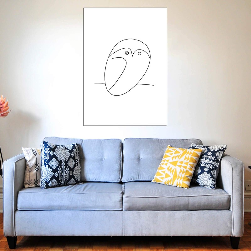 Spiffing Prints Pablo Picasso - Small Owl - Small -