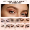 LOPHE 25 Piece Eyebrow Powder Set, 1 Step Brow Stamp
