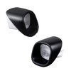 HERCOO License Plate Lights Lamp Lens Left Right Hand Housing