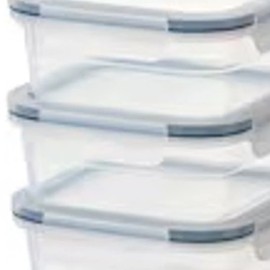 IKEA 365+ Square Food Storage Trio Leftover Heroes Lids Included