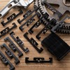 Hicarer 50 Pcs Bat Wing Clips Multi-Function 1/4" Drop Ceiling