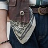 GT BANDANA 22"x22" Vintage Cowboy Cotton Bandana Multi-Purpose Headbands, Mint