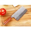 Sunlong Meat Cleavers 7 inch Damascus Vegetable Cleaver Japanese Hammered