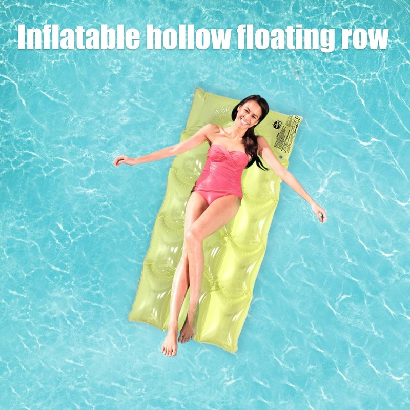 Pool Floats for Adults | Inflating Water Lounger | Foldable