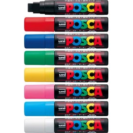 UNI POSCA PC-17K Full Range 8 Colors