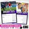The Calendar King // Cristiano Ronaldo - 2025 Wall Calendar