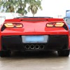 cartiangous Fit For Corvette C7 2014-2019 Smoked Black ABS Rear