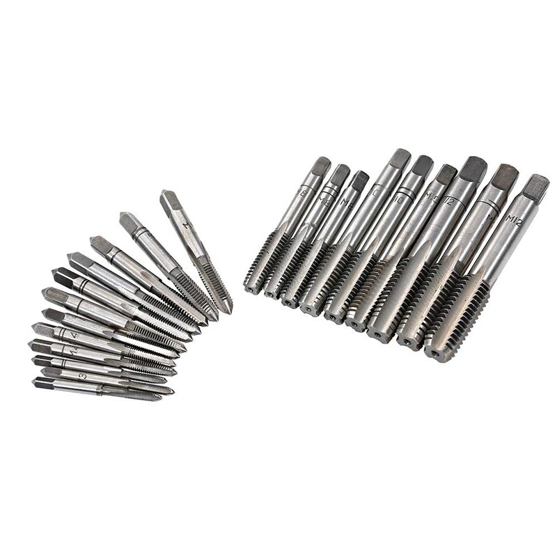 FUNFANG 32 PCS HSS Tap and Die Set Metric Wrench