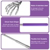 Pack of 6 Back Scratchers, Expandable Telescopic Back Scratcher, Stainless