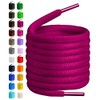BIRCH's Oval Shoelaces 27 Colors Half Round 1/4" Shoe Laces