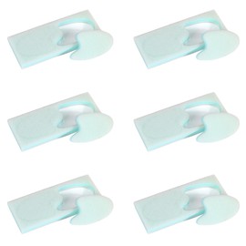 ZelongChen 6Pcs Comfortable Bunion Corrector Toe Separators Useful Soft Toe Straighteners Durable Sponge Bunion Pads for Overlapping Toe and Curled Toes