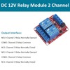 GTIWUNG Pack of 4 2 Channel 12 V Relay Module,