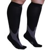 (3 Pairs) Mojo Compression Socks for Women and Men 20-30mmHg