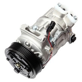 ECCPP AC Compressor with Clutch 2013-2015 Replacement for N-issan Tsuru 1.6L for N-issan Sentra 1.8L