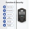 Solity Smart Digital Electronic Deadbolt Door Lock, Keyless Entry, Auto