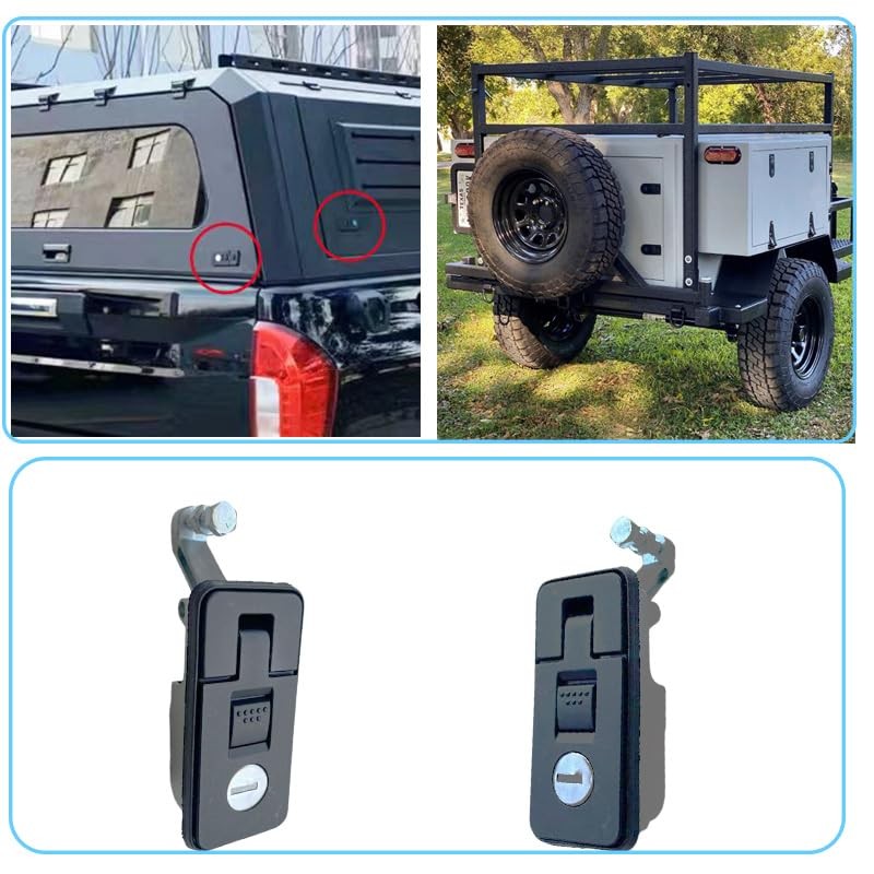 2PCS Compression Latches Cupboard Door Knob Latch Lock for RV