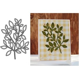 Jowxsx Leaf Die Cuts Stencil, Metal Template Moulds Cutting Dies for DIY Scrapbooking, Photo Album Decorative Embossing, Paper Dies for Card Making