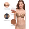 Wingslove Adhesive Bra Reusable Strapless Self Silicone Push-up Invisible Sticky