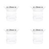 4pcs Flange Insert 21mm Compatible with eufy S1 Pro/S1/E10/E20 Wearable