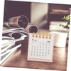DIYEAH 2025 Desk Calendar Academic Calendar Standing Desk Calendar Desktop
