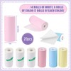 Mini Printer Stickers 20 Rolls Thermal Paper for Children's Camera,