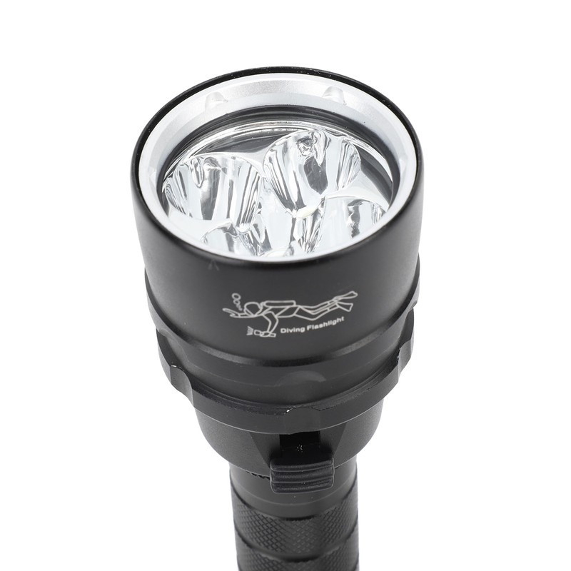 Diving Flashlight IPX8 Waterproof Underwater 328ft 5000LM Super Bright Underwater