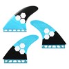 AQUBONA Large (AM2) Fin Sets HONEYCOMB Fiberglass Performance Surfboard Fins