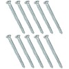 AERZETIX - C48385 - Set of 10 Screw Anchors Concrete