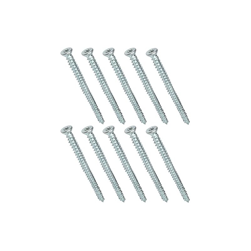 AERZETIX - C48385 - Set of 10 Screw Anchors Concrete