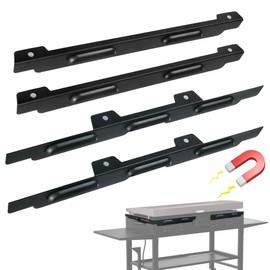 Wind Guards For Blackstone 36 Inch Griddle Accessories Stainless Steel Magnetic Wind Screen Protect Flame, Hold Heat, Save Gas, Fit with Side Shelf, Lid and Rear Grease Cup,Heat Shield