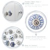 Nicola Spring Ceramic Cupboard Drawer Handle Knobs - Floral Design