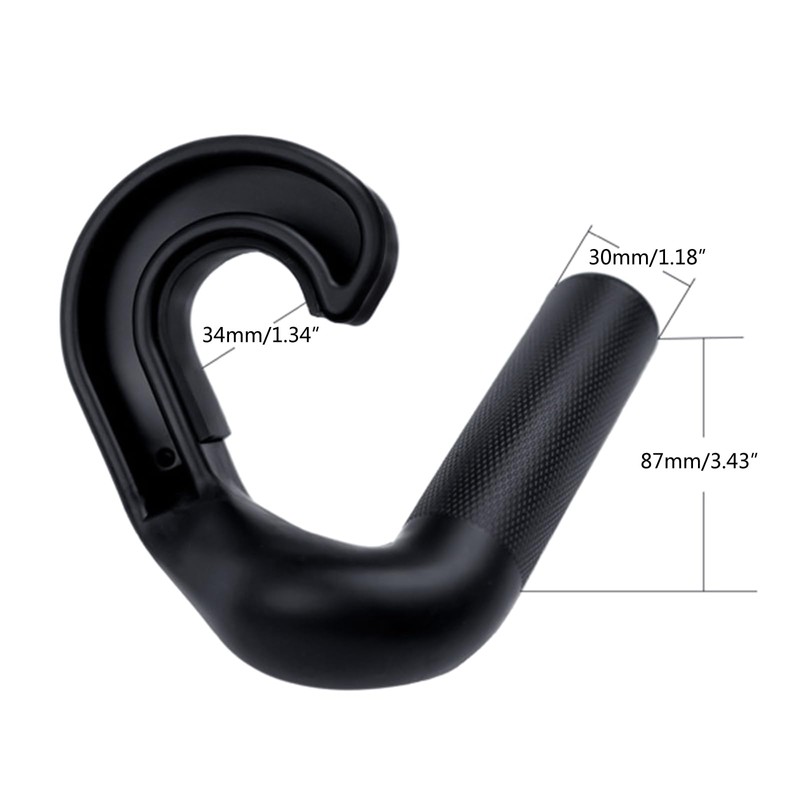 Ranuw NonSlip Fitness Hook Handle Grip Pulls Up Resistance Band