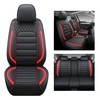 Yeleno01Leather Car Seat Covers, Faux Leather Car Seat Covers for