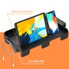 Bedside Shelf for Dorm Bunk Bed with USB Charging Port