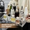 guuooge Perfume Organizer- 3 Tier Cologne Stand Clear Plastic Cologne
