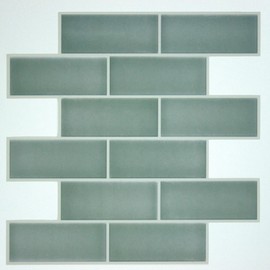 RoomMates TIL4984FLT: Sage Green Ceramic Sticktile