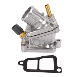 Aramox Carcasa de termostato, termostato de motor de coche 31293698 termostato para S60 S80 V70 Xc70 Xc90