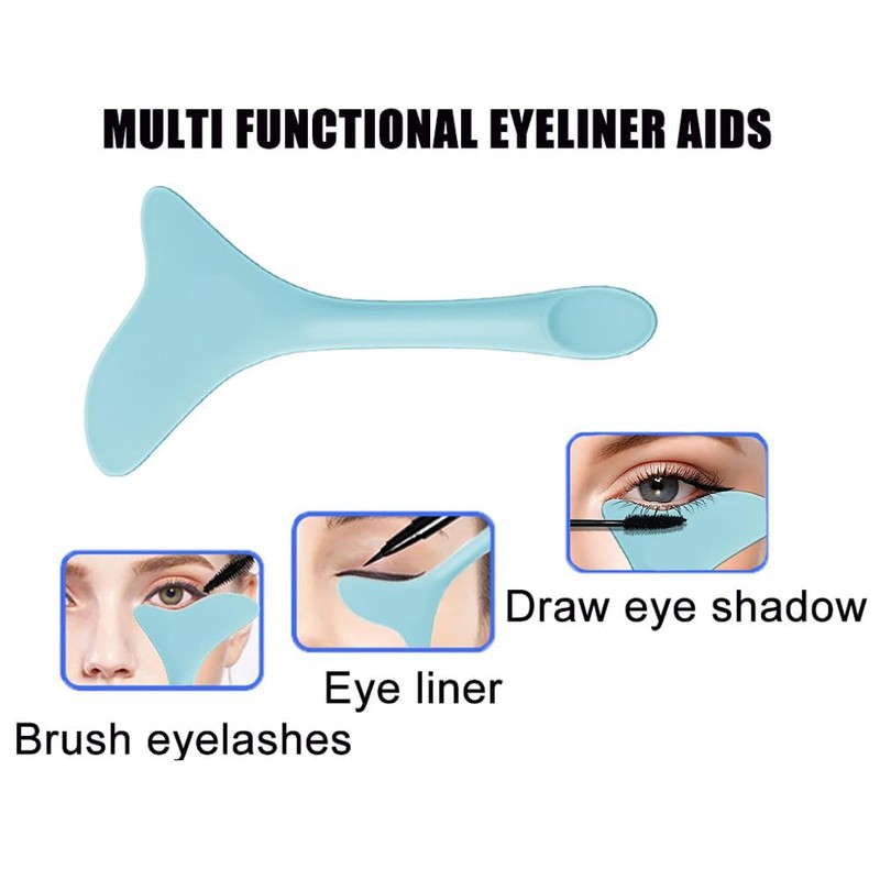 4 Pcs All in One Eyeliner Stencils Wing Tips +