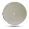 Supply Giant DD010S-W2 Wall Cleanout Cover Plate, 10-Inch, Stainless Steel,