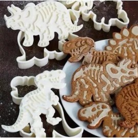 CL Cortador Dinosaurio Con Huecos Para Relleno